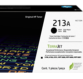 HP 213A Black Original LaserJet Toner Cartridge, W2130A